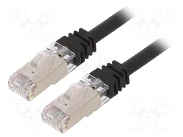 PANDUIT STP6X3MBL Cordon de raccordement Cat 6a S/FTP 3m RJ45