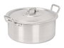 KINVARA Cacerola en aluminium 22 cm, 4 L, Plata