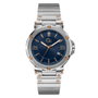 GC Y61001G7MF avec cadran bleu et bracelet argenté