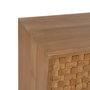BigBuy Tech Meuble de télévision MARIGNI Noir Naturel 148 x 40 x 60,5 cm