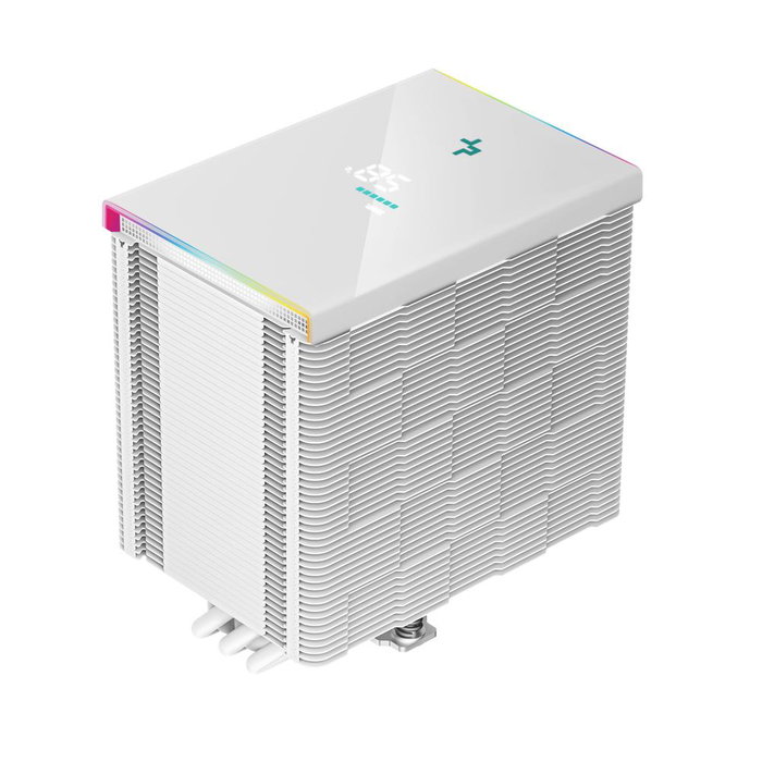 Deepcool AK500 Ventilateur Dissipateur CPU Blanc Digital - Refroidisseur Haute Performance 120mm avec RGB Deepcool AK500 Ventilateur Dissipateur CPU Blanc Digital - Refroidisseur Haute Performance 120mm avec RGB