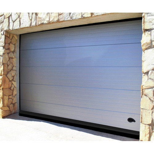 Burcasa Joint à lèvre en aluminium pour garage noir 304 cm (2x1,52m) Burcasa Joint à lèvre en aluminium pour garage noir 304 cm (2x1,52m)