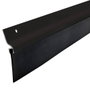 Burcasa Joint à lèvre en aluminium pour garage noir 304 cm (2x1,52m)