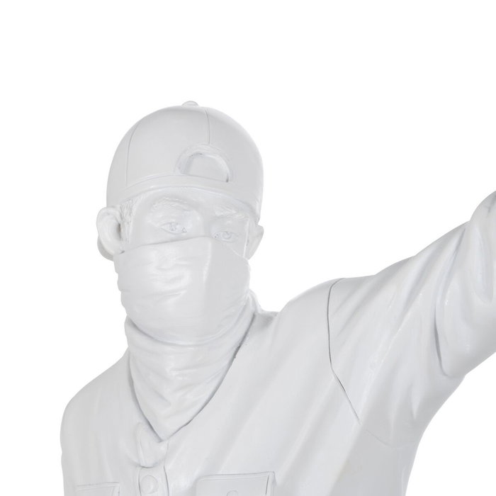 Lampe de bureau Blanc Résine Lampe de bureau Blanc Résine