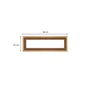 Nordlinger Pro NORDLINGER PRO - Kit de moulures décoratives en bois massif FSC, prédécoupées 45°, pour cadre 20x60cm, section 14mm x 42mm