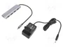 LOGILINK Hub USB 4x USB A et 1x USB C USB 3.1 Gen 1 5Gbps UA0309