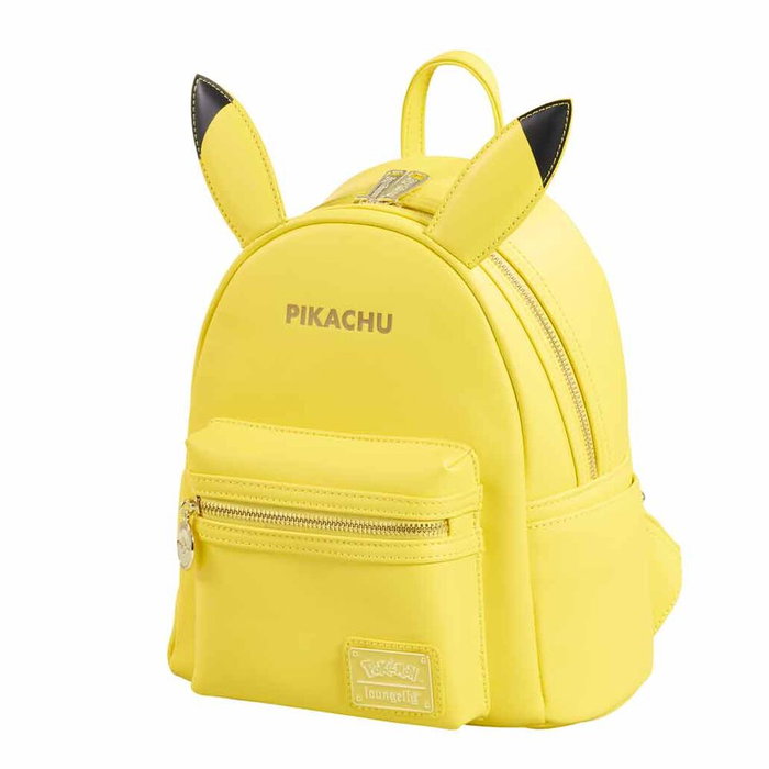 LOUNGEFLY Sac à dos Pikachu Pokémon 26 cm - Dimensions : 22,86 x 11,43 x 26,67 cm