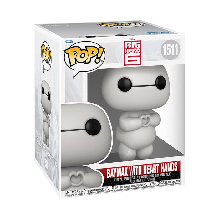 Les Nouveaux Héros Figurine Oversized POP! Vinyl Baymax(Heart Hands) 15 cm