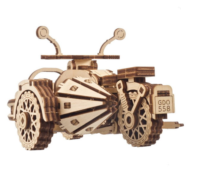 Ugears Maquette Moto volante de Hagrid avec sidecar