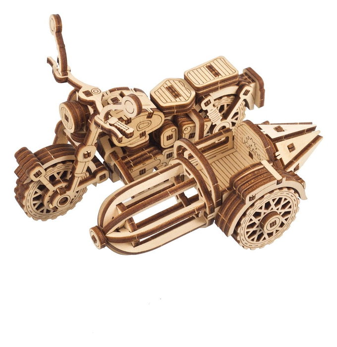 Ugears Maquette Moto volante de Hagrid avec sidecar