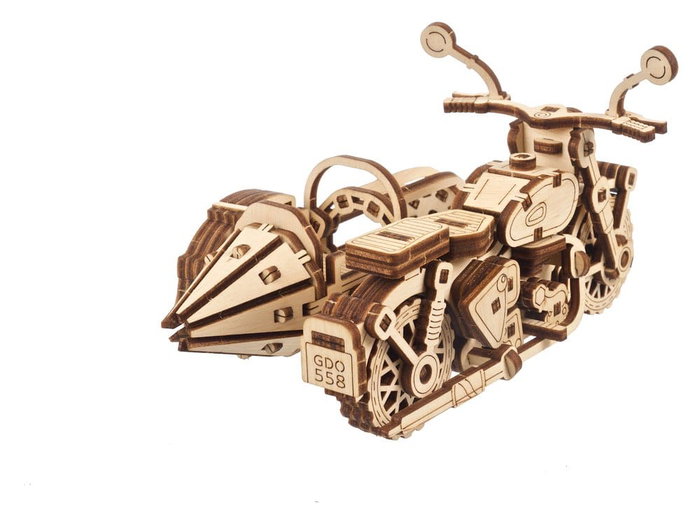 Ugears Maquette Moto volante de Hagrid avec sidecar