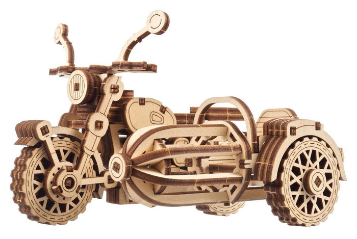 Ugears Maquette Moto volante de Hagrid avec sidecar