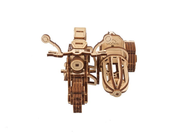 Ugears Maquette Moto volante de Hagrid avec sidecar