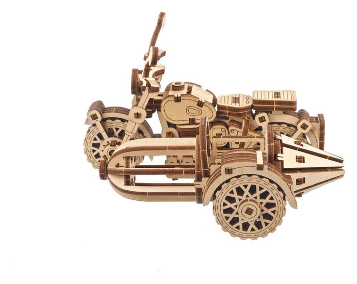Ugears Maquette Moto volante de Hagrid avec sidecar