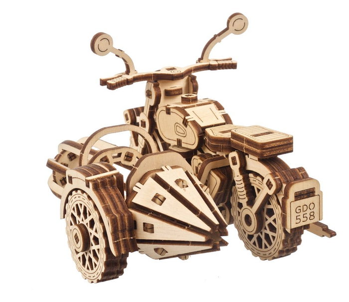 Ugears Maquette Moto volante de Hagrid avec sidecar