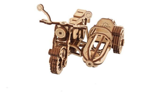 Ugears Maquette Moto volante de Hagrid avec sidecar