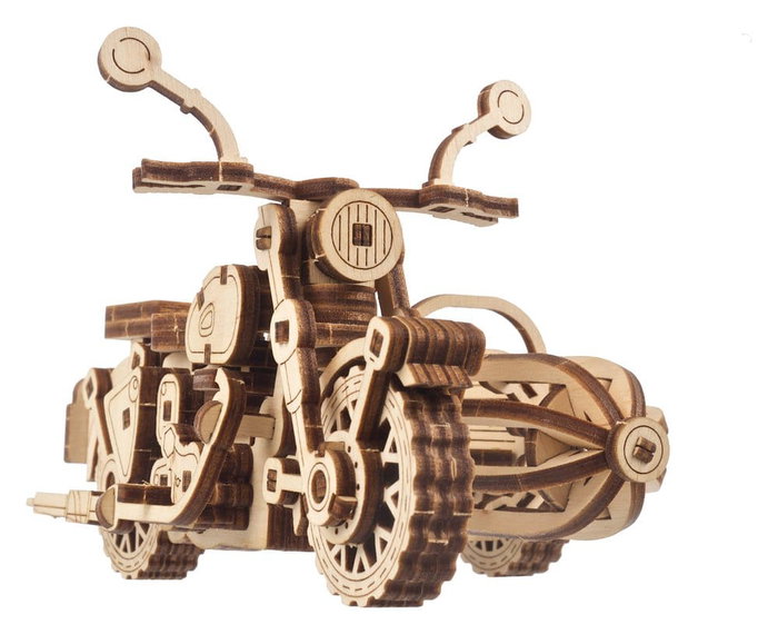 Ugears Maquette Moto volante de Hagrid avec sidecar