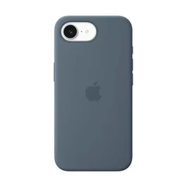 Apple Coque en silicone avec MagSafe pour iPhone 17e - Bleu ancre