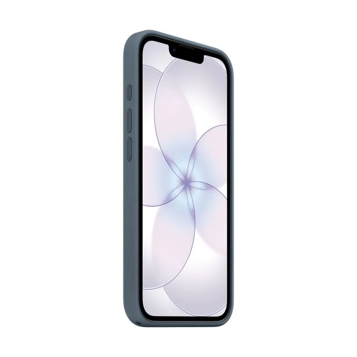 Apple Coque en silicone avec MagSafe pour iPhone 17e - Bleu ancre