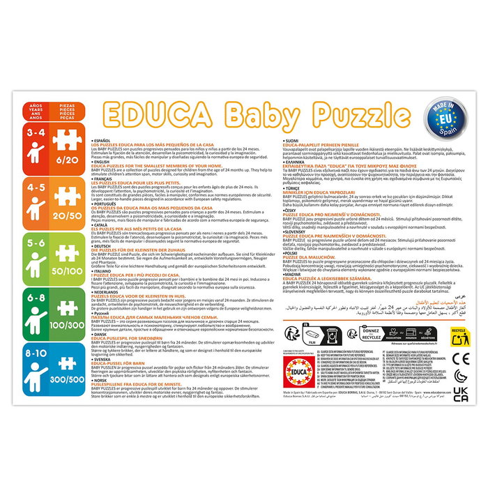 EDUCA My First Puzzles Stitch 20471 EDUCA My First Puzzles Stitch 20471