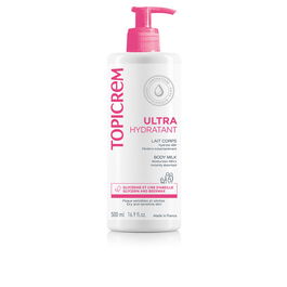 Topicrem Lait Corporel Ultra-Hydratant 500 ml Peaux Sèches et Sensibles