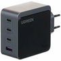UGREEN Chargeur GaN Nexode S 100W, 4 Ports USB-C/USB-A, Charge Rapide PDM pour Ordinateur Portable, Téléphone, Tablette, Secteur, Gris
