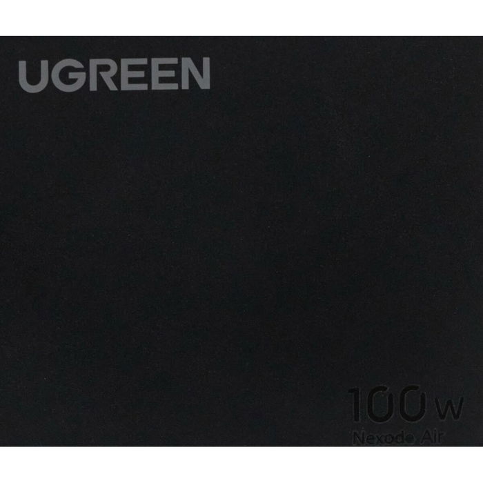 UGREEN Chargeur GaN Nexode S 100W, 4 Ports USB-C/USB-A, Charge Rapide PDM pour Ordinateur Portable, Téléphone, Tablette, Secteur, Gris