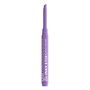NYX Professional Makeup Eyeliner Gel Epic Inky Stix, Teinte Violet Volt, Précision et Tenue 24h, Texture Crémeuse Imperméable - 1 unité