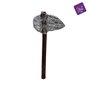 My Other Me Hacha de piedra 53 cm - Jouet éducatif en pierre pour enfants 3 ans et plus - Version multilingue (espagnol, anglais, français, italien, portugais, allemand)