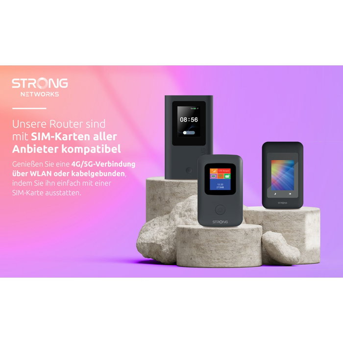 Strong 5GMIFIAX1800 Hotspot 5G Portable AX1800 Black Strong 5GMIFIAX1800 Hotspot 5G Portable AX1800 Black