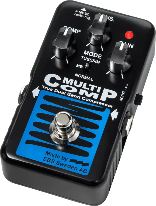 EBS Pédale de Compression pour Basse Fx Bass Compressor EBS