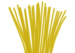 Innspiro Limpiapipas Chenille Jaunes 6mm x 30cm (Lot de 25)