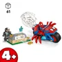 Lego Marvel 11206 Spidey et ses Amis Extraordinaires, Set de Construction Spidey sur sa Moto contre Rhino, Jouet Super-Héros pour Enfants Dès 4 Ans