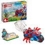 Lego Marvel Jeu de Construction Spider-Man sur Sa Moto contre le Rhino, Jouet de Brique, Âge 4 Ans et Plus