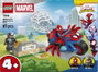 Lego Marvel Jeu de Construction Spider-Man sur Sa Moto contre le Rhino, Jouet de Brique, Âge 4 Ans et Plus