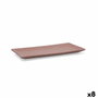 Quid Plateau Rectangulaire Céramique Mineral Gres 15x30 cm (8 Unités)
