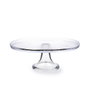 Quid Plateau pour gâteaux et biscuits Quid Tiffany Transparent verre (4 Unités) inevitable