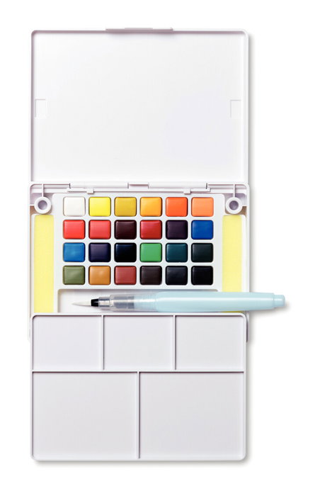 Sakura Koi Water Colors Pocket Field Sketch Box - 24 pastilles Sakura Koi Water Colors Pocket Field Sketch Box - 24 pastilles