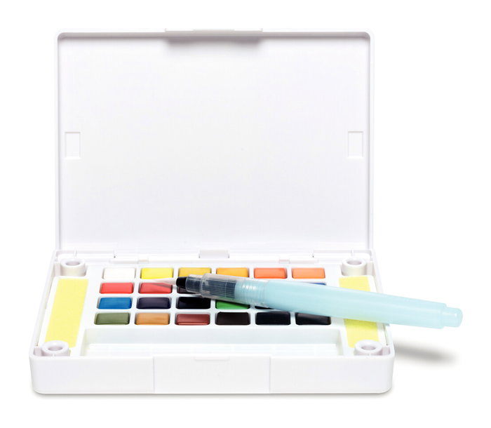 Sakura Koi Water Colors Pocket Field Sketch Box - 24 pastilles Sakura Koi Water Colors Pocket Field Sketch Box - 24 pastilles