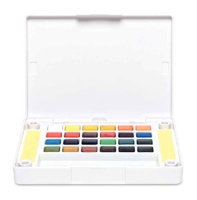 Sakura Koi Water Colors Pocket Field Sketch Box - 24 pastilles Sakura Koi Water Colors Pocket Field Sketch Box - 24 pastilles