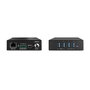 Lindy - Extendeur USB 3.2 Gen 1 avec HDBaseT - 4 Ports Type A - Extension jusqu'à 100m via Câble Cat.6A - Alimentation par Câble (PoC)
