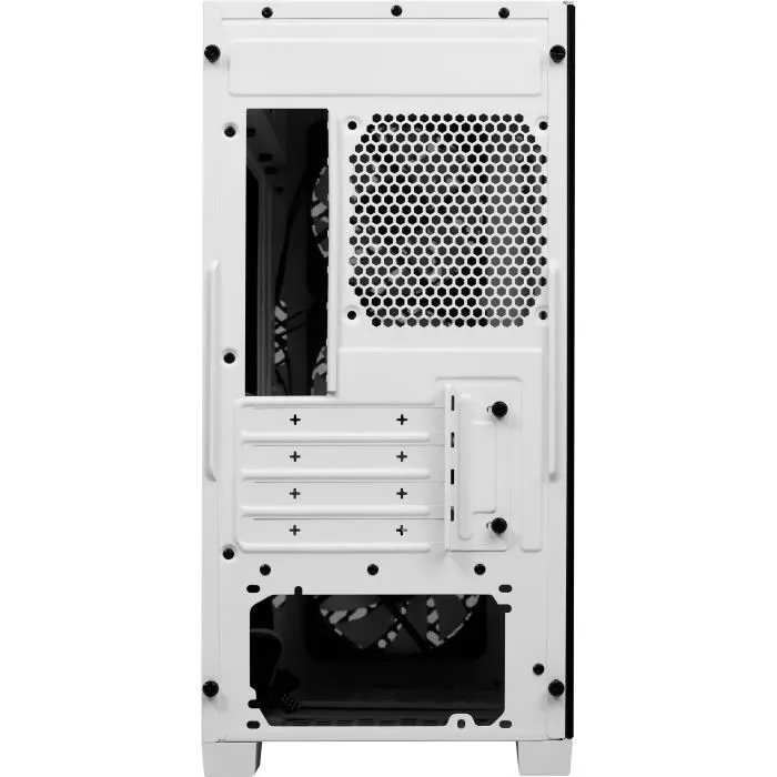 Cooler Master Elite 302 White Boîtier PC Mini-Tower mATX Blanc - Compatible Eau, 3 Ventilos ARGB 120 mm, USB-C, Mesh Avant, GPU 365 mm