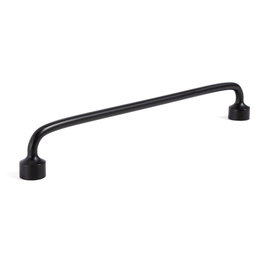 Viefe Tirador Floid en zamak, noir mat, 192 mm