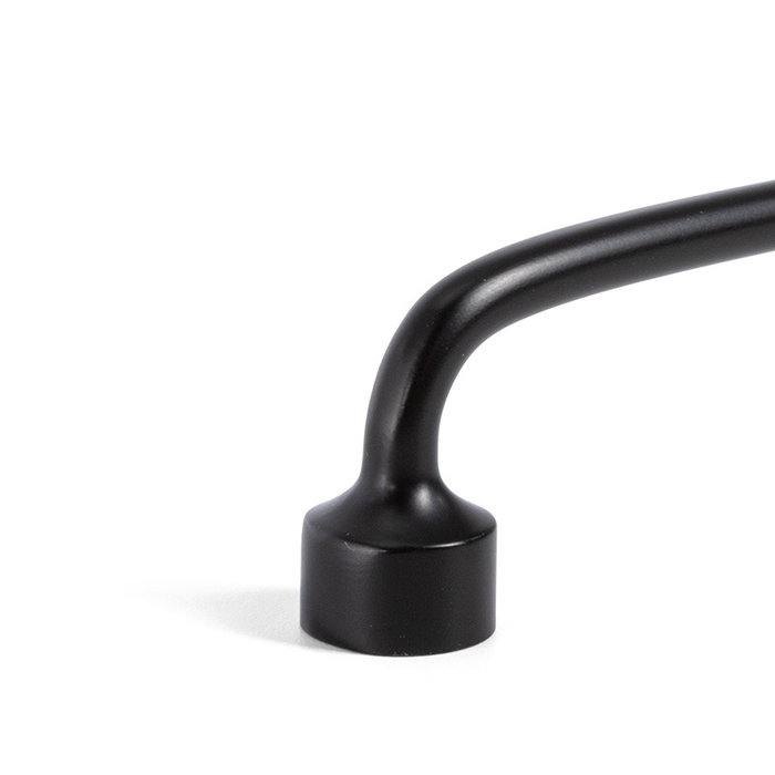 Viefe Floid 192 Bezier Zamak Noir Mat - Poignée de Meuble
