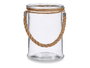 GIFTDECOR Porte-bougie Cristal Cuerda Grande