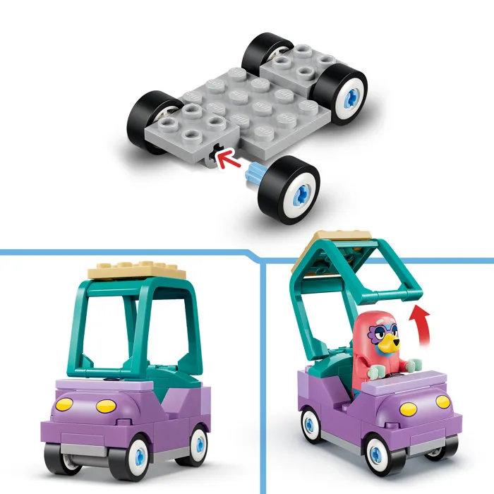 Lego Bluey 11216 Les Grand-Mères avec Bingo et Bluey - Jeu Éducatif Fille ou Garçon 4 ans