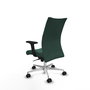 Piqueras Y Crespo Chaise de bureau Albacete confidente, Vert bouteille