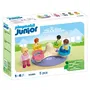 Playmobil Junior 71701 Tourniquet Éducatif avec 4 Personnages pour Enfant dès 1 an - Jouet d'Éveil et d'Apprentissage
