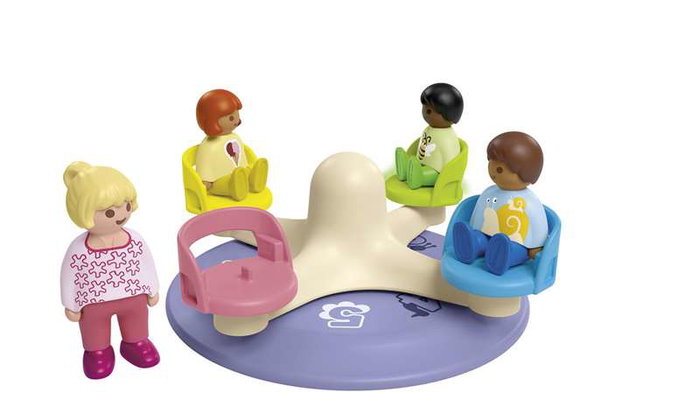 Playmobil Junior Enfants et tourniquet