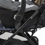 Ingenuity Adaptateur siège auto 3D Quickclose pour poussette - Compatible Britax Cypress/Willow, Maxi Cosi Mico/Prezi, Nuna Pipa (jusqu'à 22 kg)